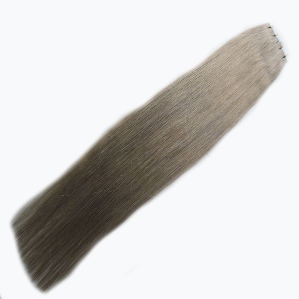 Grey Tape in Extensions Double Sided Adhesive Tape Hair 40pcs/pac Straight Invisible Skin Weft PU Tape On Hair Extensions