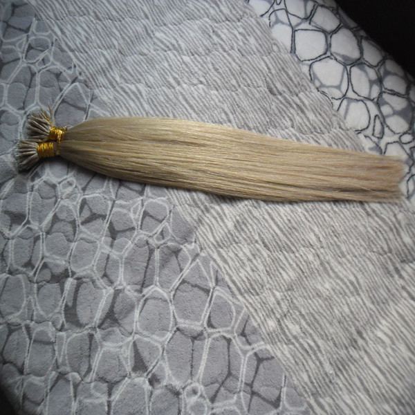 Human Hair Extensions with Micro Remy Hair Links 10-24 inch 1g / s Real Micro Beads Remy Human Hair 100g