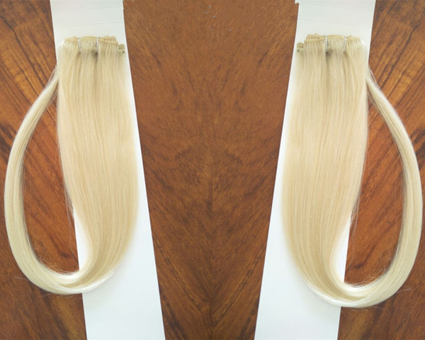 Indian remy hair Clip in on Human Hair Extension 14