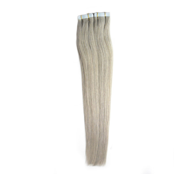 Silver Grey Tape Extension 10 Color 18