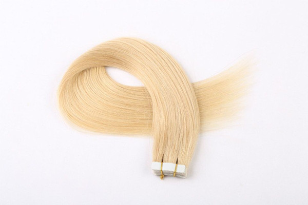 18inch 20inch 22inch 24inch Indian Hair Pu Skin Weft Remy Tape Human Hair Extensions 40pcs lot