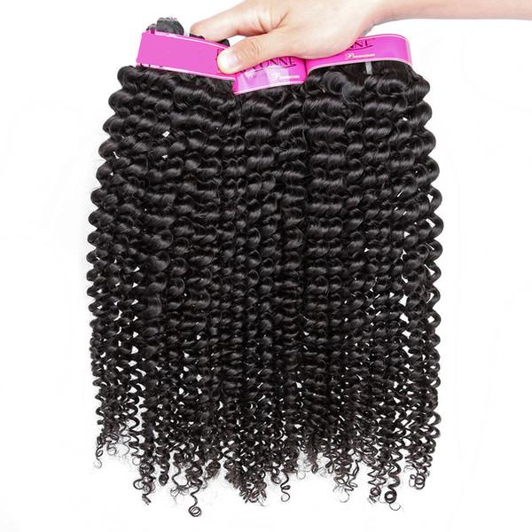 Brazilian Kinky Curly Virgin Hair 3Pcs/lot Brazilian Hair Weave Bundles Top Quality 100% Remy Human Kinky Hair Extension