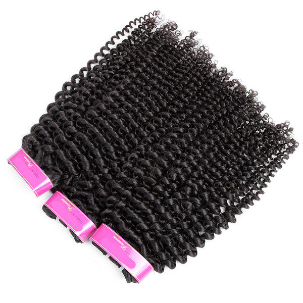 Hotselling Afro Kinky Deep 3 Bundles Brazilian Human Hair Kinky Curly Hair,100% Unprocessed Virgin Hair High Quality Curly Hair Extension