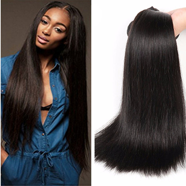 Wholesale Bundlles Brazilian Virgin Straight 3 Bundles 8A Hair Products Brazilian Hair Weave Bundles Brazilian Straight Human Hair