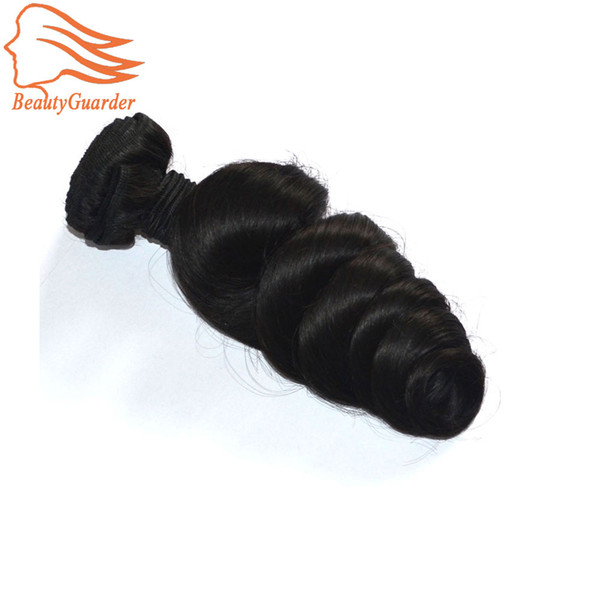 Brazilian Loose Wave 7A Virgin Hair Bundles Unprocessed Remy Human Hair Extensions 3 Bundles Wavy Hair Weave Mink Loose Wave Hairstyles 1B