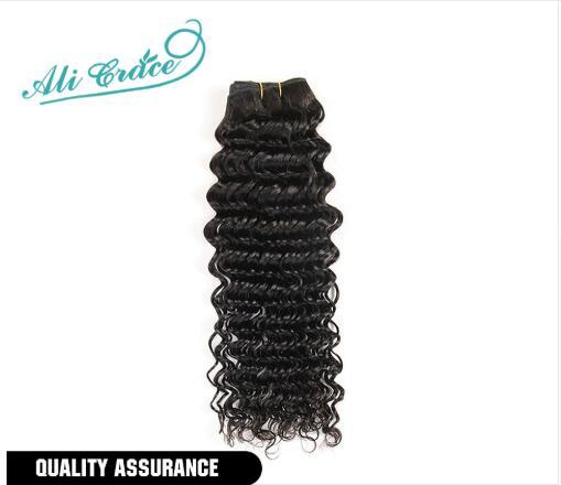 Brazilian Deep Wave Hair Bundles Deal 100% Remy Human Hair Extension 3 and 4 Bundles Available Deep Wave Hair