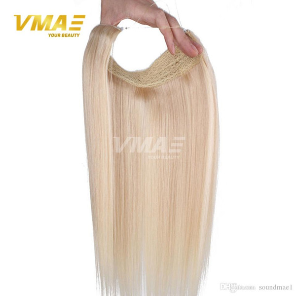 Brazilian Hair Straight Flip In Colors extensions Hair 12inch to 30inch 1Pcs Set 120g 140g 160g Halo Non-remy Lady Human Hair Extensions