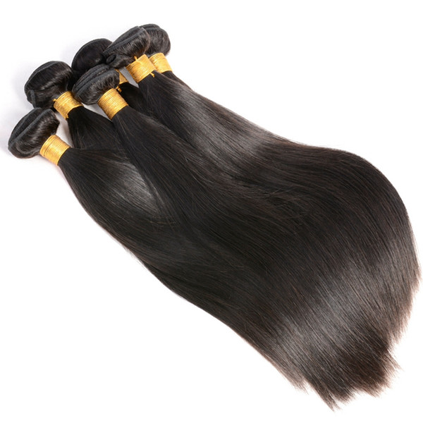 Brazilian Straight Hair Unprocessed 8A Mink Brazilian Virgin Silk Straight Human Hair Extension 10-30inch 1 Bundles Free Delivery