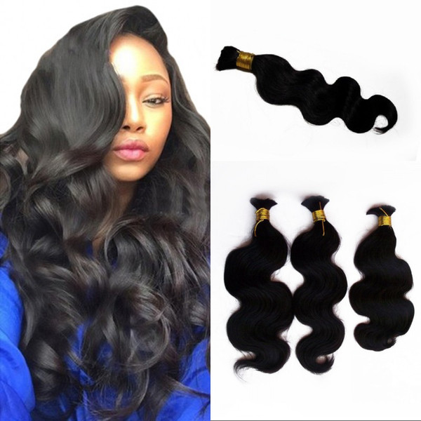 High Quality Brazilian Body Wave Human Hair Bulk for Braiding 4-28 inch Unporcessed Hair Bulk 4 Bundles FDSHINE