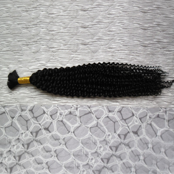 Mongolian kinky curly 1 Bundles Braiding 100G braiding hair bulk curly hair 1PCS bulk afro kinky curly braiding hair