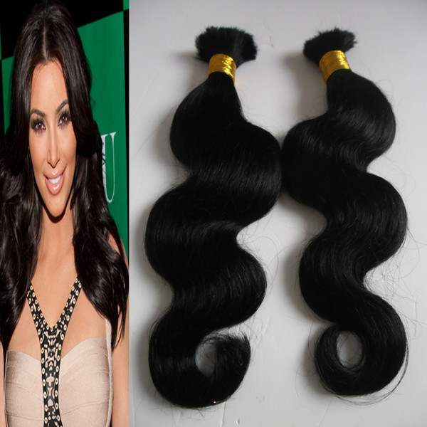 Brazilian Body Wave Hair No Weft Human Hair Bulk For Braiding 200G 2pcs Brazilian Braiding Hair Bulk No Weft