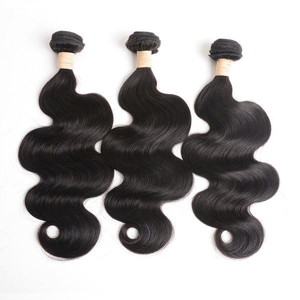 Human Hair Brazilian Body Wave Bundles Fast Virgin Hair 10-28inch Natural Color 100 Human Hair Weave Extension