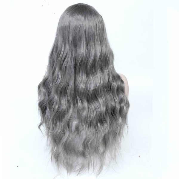 26'' Long Kinky Curly Hair For African Americans Heat Resistant Synthetic Synthetic Heat Resistant Middle Part Line Carnival Hair