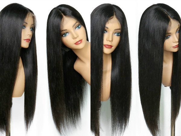 Straight Lace Front Human For Black Women Glueless ali coco Brazilian Straight Hair Weave Bundles 100% Human Hair Hair Extensions