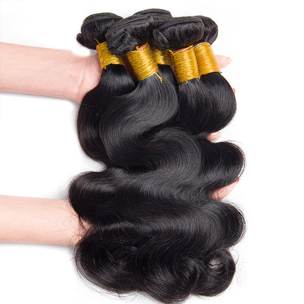 Brazilian Hair Unprocessed Virgin Human Hair Wefts Wholesale Peruvian Malaysian Indian Cambodian Human Hair Extensions Body Wave Bundles