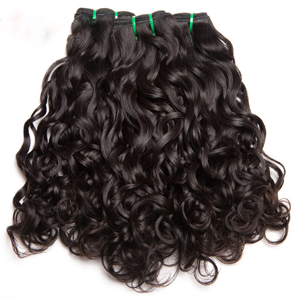 Peruvian Deep Wave 1 Bundles Brazilian Loose Wave Wavy Human Hair Extensions soft for women ship fast