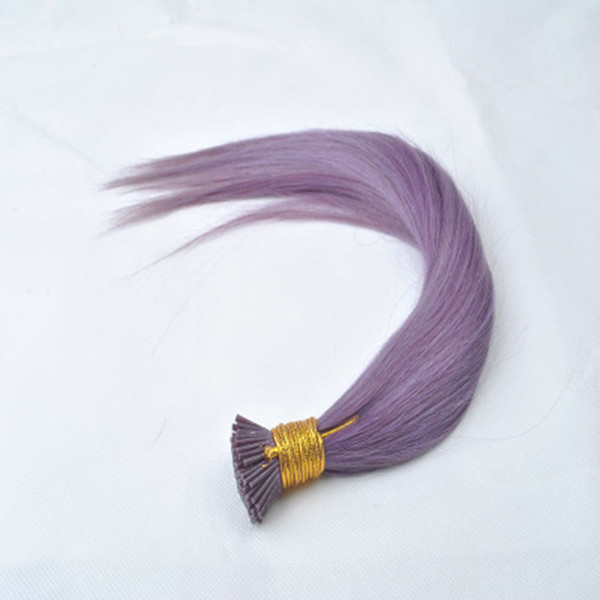 Thin Rattan Purple Real Hair Extension Highlighting Hair Bundle Invisible Seamless Piece Solid Color Fashion Hair