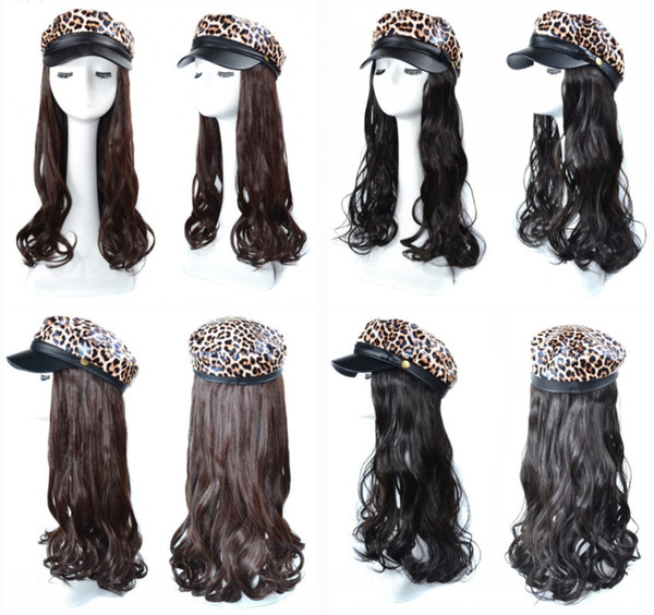 Sara Curly Wavy Hair Extension with Navy Cap Integrated Charming Miss Chic Hair Pieces Hairpiece 60CM,24Inch