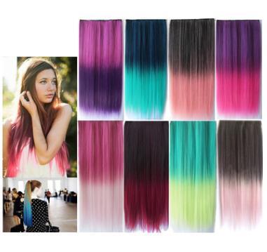 2019 new manufacturers set up cos animation, European and American lady Harajuku gradient hair receiving and sending clip wholesale