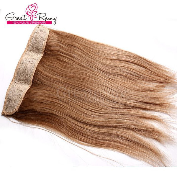 (Color #18#22#Burgundy)2016 New Arrival Flip On Hair Extension Cheap Brazilian Peruvian Malaysian Indian Straight HairPieces Remy Human Hair