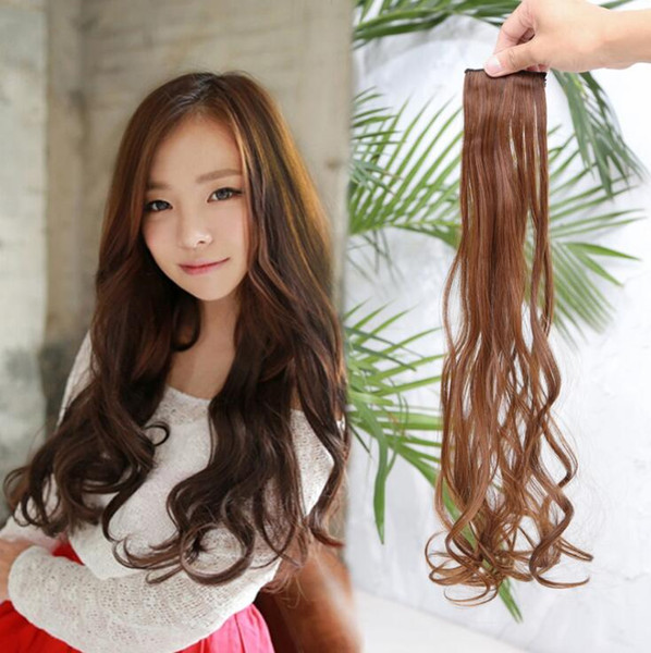 Hair curling hair clip piece natural no trace 50cm