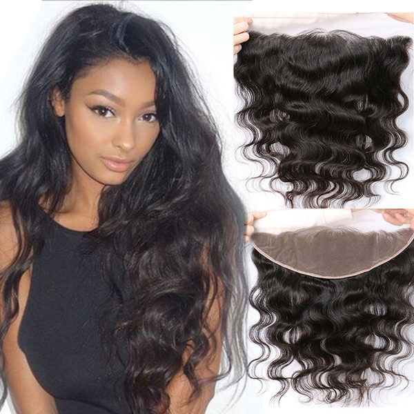 YSG 13x4 Body Wave Pre Plucked Lace Frontal Closure With Baby Hair Brazilian Virgin Hair Human Hair Lace Closure Fast 