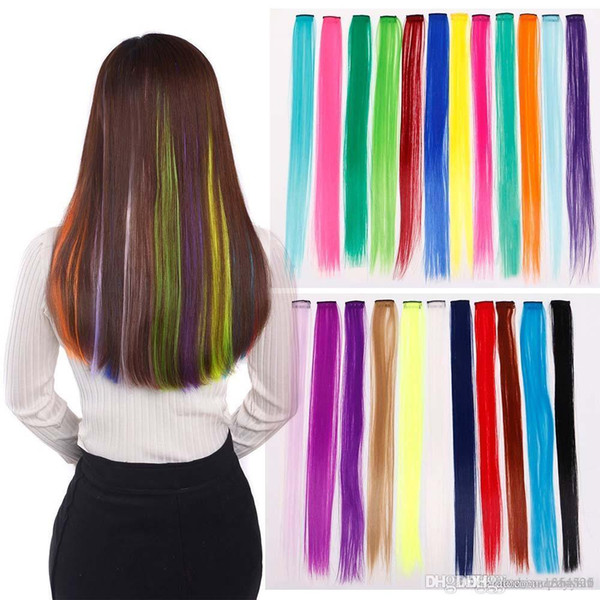 Clip in Hair Extensions Sexy Long Curly Human Hair Extensions Synthetic(23 color options)