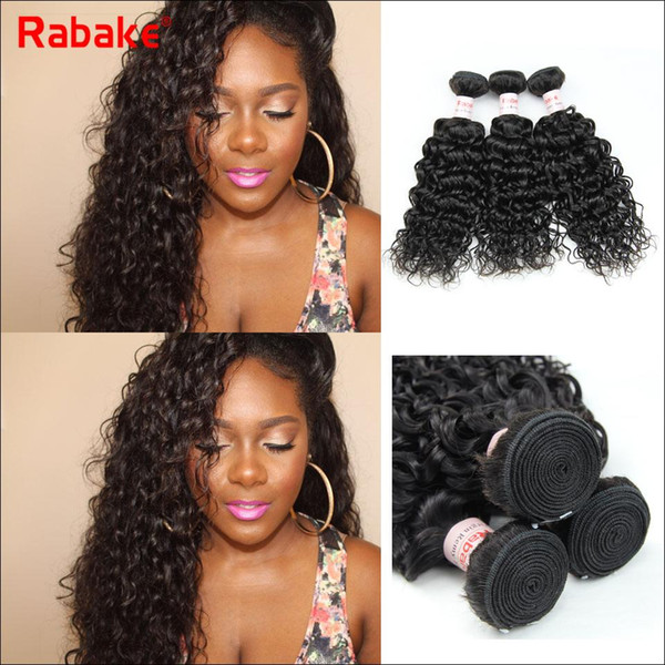 9A Brazilian Virgin Hair Bundles Water Wave Extensions 100% Unprocessed Remy Human Hair Brazilian Indian Peruvian Malaysian Water Wave