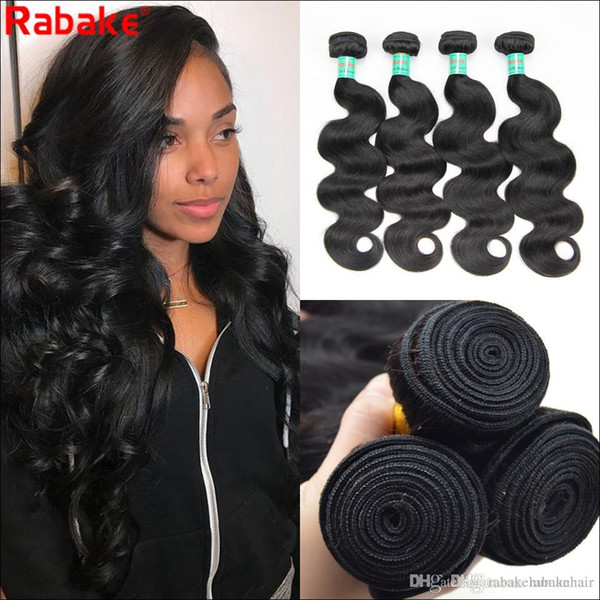 8A Brazilian Virgin Hair Body Wave 100g pc Unprocessed Brazilian Human Hair Weaves Bundles Natural Black Full Head 8-28 inch