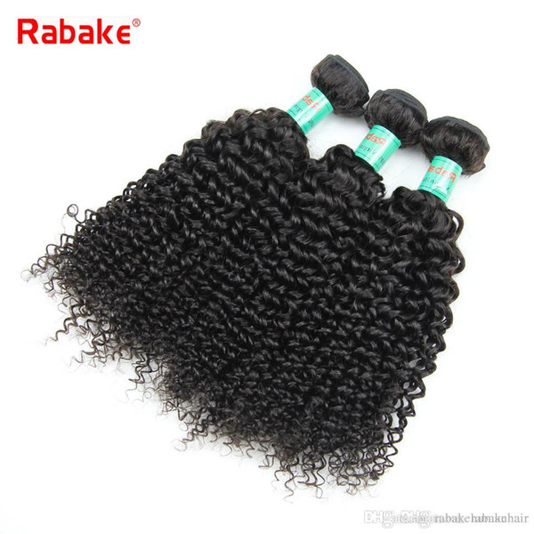 3/4pcs lot Human Hair Bundles Rabake Afro Kinky Curly Peruvian Hair Extensions Wavy Weave Double Wefts Wholesale Cheap Deals for Black Women