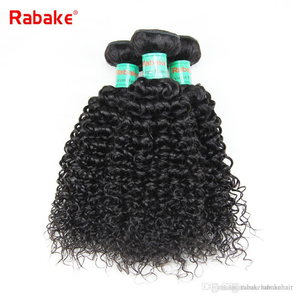 8-28 inch Peruvian Virgin Human Hair Bundles Kinky Curly Rabake Afro Kinky Human Hair Weave Extensions Natural Black Full Head Wholesale