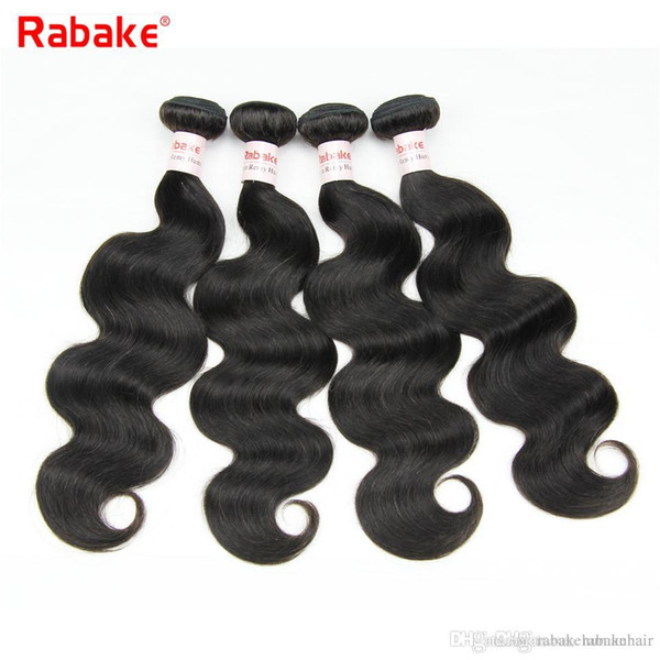 Body Wave Brazilian Remy Human Hair Bundles Rabake Remy Human Hair Weave Extensions De Cabello Wet and Wavy Wholesale Deals for Black Women