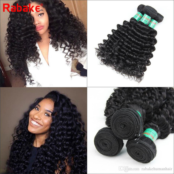 Malaysian Virgin Human Hair Bundles Deep Wave Deep Curly Malaysian Peruvian Brazilian Human Hair Extensions Wavy Weave 100% Unprocessed Hair