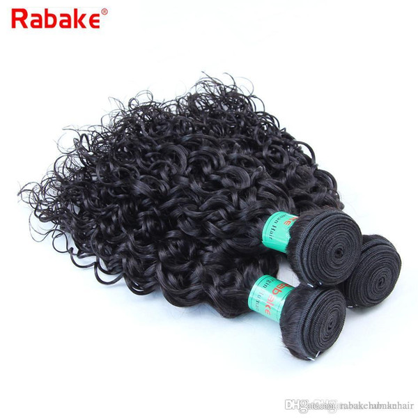 Malaysian Water Wave Virgin Hair Bundles Deals Rabake Quality Cheap Malaysian Water Wave Human Hair Extensions 100 Unprocessed Weaves