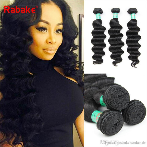 8-28 inch Peruvian Loose Deep Human Hair Bundles Grade 100% Unprocessed Peruvian Loose Deep Wave Extensions Wavy Weave Wholesale Deal