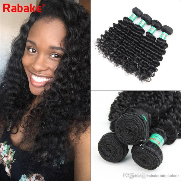 Raw Indian Virgin Hair Bundles Deep Wave Grade Indian Deep Curly Unprocessed Human Hair Bundle Deals Saw in Weaves 