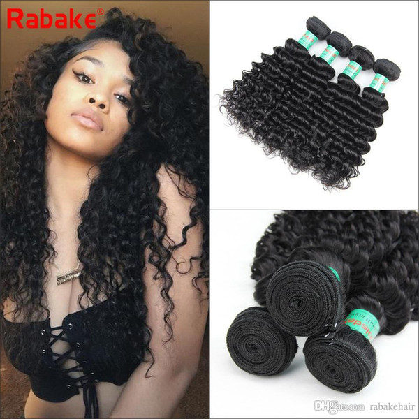 Malaysian Deep Curly Virgin Hair Bundles Deep Wave Malaysian 8A Grade 100% Unprocessed Human Hair Bundle Deals Wholesale Saw in Curly Weaves