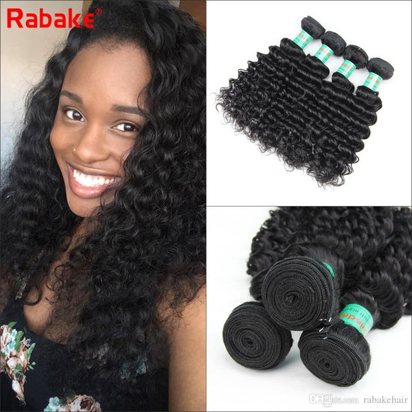 Raw Indian Virgin Hair Bundles Deep Wave 8A Grade Indian Deep Curly Unprocessed Human Hair Bundle Deals Saw in Weaves 