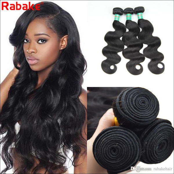 Rabake Body Wave Peruvian Human Hair Bundles 100% Unprocessed Cheap Prices Full Head Body Wave Virgin Hair Extensions 4 Bundles Deal