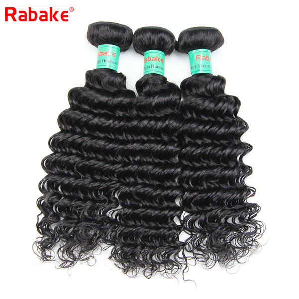 Brazilian Deep Wave Virgin Human Hair Bundles Deals Rabake Peruvian Malaysian Indian Deep Wave Human Hair Extensions Wholesale Cheap Price