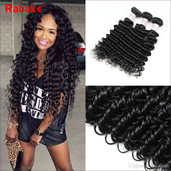 Brazilian Remy Human Hair Bundles Deep Wave Hair Weave Extensions De Cabello Brazilian Raw Indian Peruvian Malaysian Mongolian Hair Deal