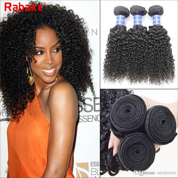 Raw Indian Kinky Curly Virgin Hair Weave Bundles 100% Indian Unprocessed Human Hair Extensions Rabake Best Wholesale Cheap Double Wefts