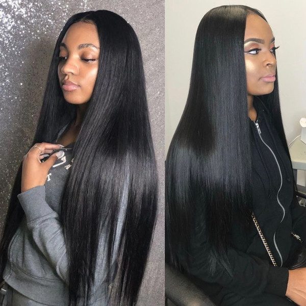 30 inch bundles Straight Hair Extensions 4Bundles with 4x4 Lace Closure Human Hair Bundles with Closure cheap good quality human hair weave