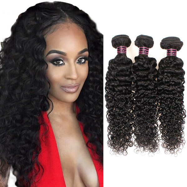 Cheap Unprocessed Brazilian Kinky Straight Body Loose Deep Water Wave Curly Hair Extensions Human Hair Peruvian Indian Malaysian Hair Weave