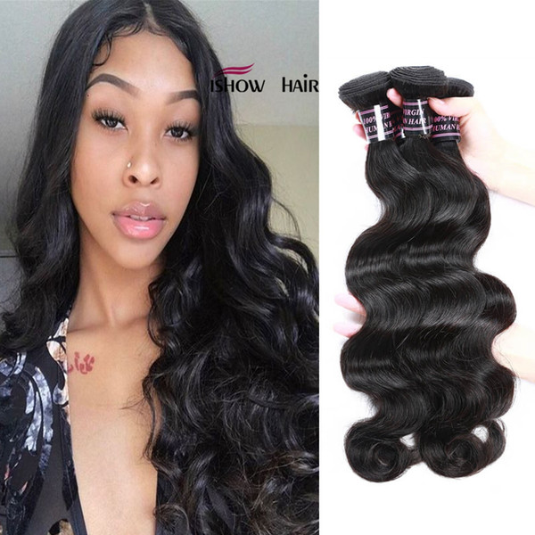 Malaysian Deep Loose Brazilian Body Wave Hair Extensions Unprocessed Peruvian Virgin Human Hair Bundles Weft Deep Wave Water Kinky Curly