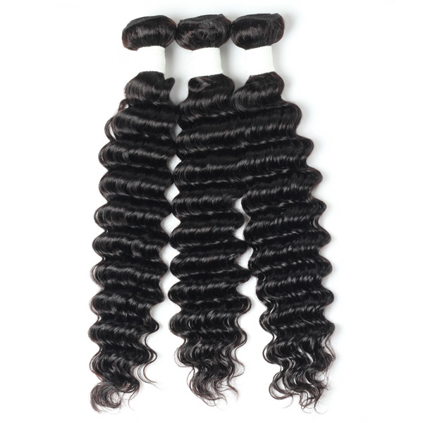 Ishow New Arrival 9A Brazilian Deep Wave Hair Bundles 3pcs Wholesale Cheap Brazilian Hair Weave Peruvian Hair Extensions