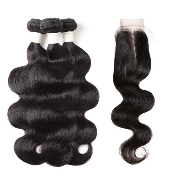 Ishow Human Hair New Arrival Brazilian Body Wave Bundles 3pcs with 2*4 Closure Wholesale Deep Curly Brazilian Hair Weave Bundles