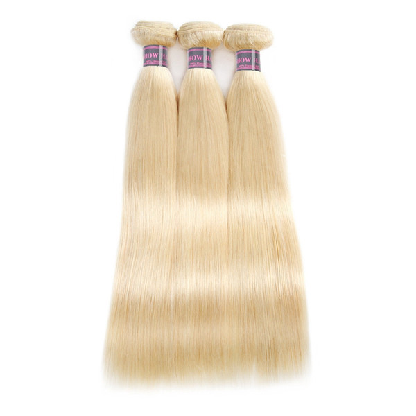 New Arrival Products 613 Blonde Bundles Peruvian Straight Human Hair Extensions 10inch To 28inch Remy Brazilian Hair Weave 