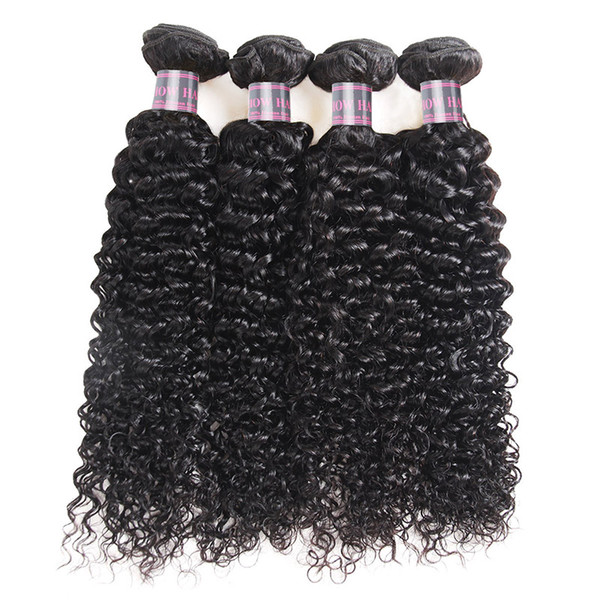 Wholesale Afro Kinky Curly Water Wave Brazilian Human Hair Bundles Straight Body Wave Peruvian Hair Loose Wave 10 Bundles Deal