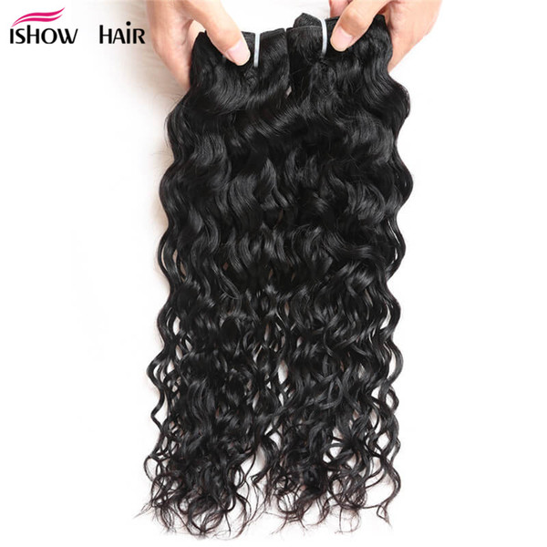 Hot Sell 8A Brazilian Water Wave Virgin Hair 10PCS Wholesale Price Peruvian Virgin Hair Wet and Wavy Virgin Hair Extensions Unprocessed